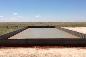 containment field using polyurea from Specified